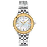 Tissot Glendora 18K Gold Bezel Damenuhr - T929.210.41.116.01